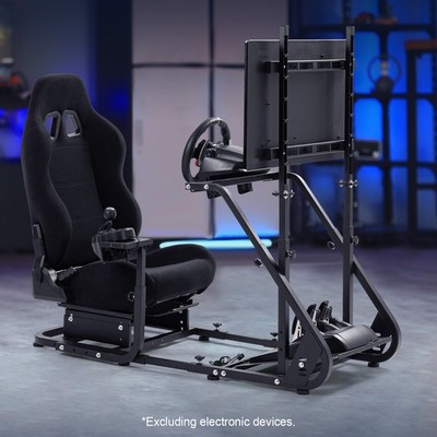 Dardoo Rennsimulator Cockpit Mit Sitz & Monitor Stand Fit G923 G920 Thrustmaster