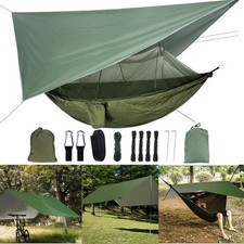1/2 Person Camping Hammock With Mosquito Net ...