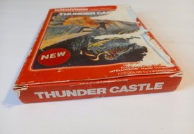 Thunder Castle Intellivision CIB Complete w Poor Box & Poor Manual Tested Works