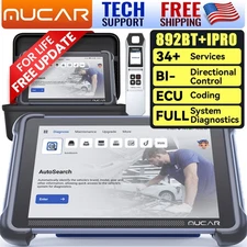 2025 MUCAR 892BT OBD2 Scanner Diagnostic Tool E.CU Coding All System TPMS Scan