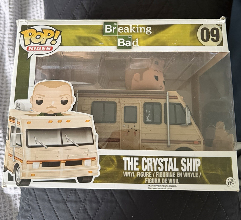 Funko Pop! Rides Breaking Bad The Crystal Ship w/ Jesse Pinkman #09 Vinyl