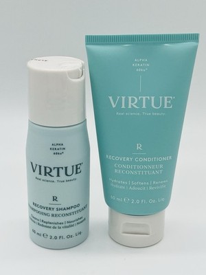   Virtue Recovery Conditioner 60ml + Recovery Shampoo 60 ml  NEU  
