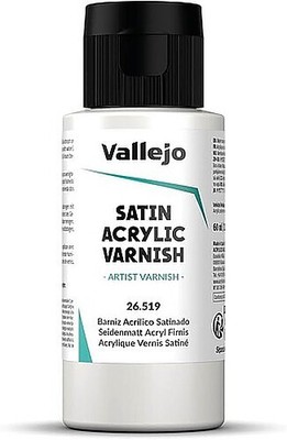 Vallejo Satin Varnish (60ml Bottle) - Hobby and Model Acrylic Paint - #26519