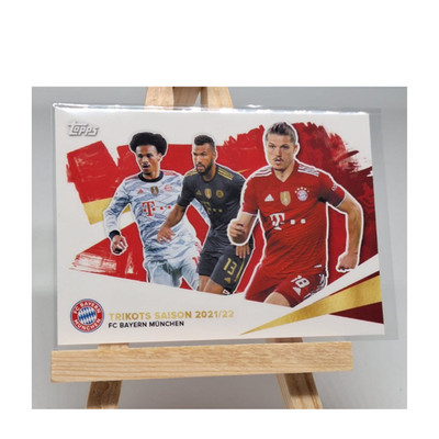 Trikots Saison 2021/22 TR-FCB | 2021-22 Topps FC Bayern München Team Set