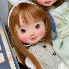 Full set 1/6 BJD Doll Resin Jointed Eyes Face Makeup Girl Bare Doll Toy Gift