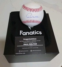 2025 Fanatics Authentic Under Wraps Autographed Baseball Of Paul Molitor