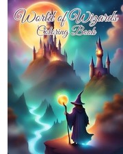 Image of World of Wizards Coloring Book: World of Magic with the Mightiest Wizards for...