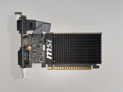 MSI GT7101GD3HLP GeForce GT 710 1GB VRAM Graphics Card