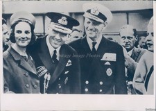 1964 King Constantine Greece Princess Anne Marie Denmark Royal 7X9 Vintage Photo