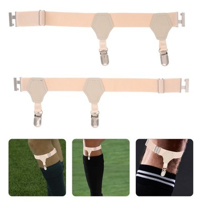 2 Pcs Sock Garters Belts Enhanced Legwear Stability Adjustable Straps