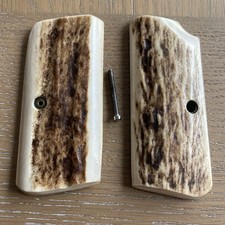 Vintage Colt 1903 1908 Semi-auto Pocket Pistol Stag Grips With Screw