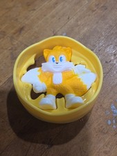 2024 Tails Yellow Roller 2 McDONALD'S SONIC 3 The Hedgehog Movie HAPPY MEAL TOY