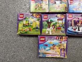 Lot Of 7 Lego Friends Sets 100% Complete Heartlake City Retired 3937, 41001