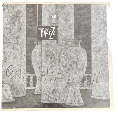 Edward Gorey & The Freeze One False Move Signed Numbered Record Album Vinyl Punk
