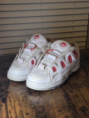 OSIRIS D3 OG Pre Owned With Box Good Condition No Laces White/Red/Grey