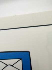 Lego Duplo Police Station Flat Plastic Backdrop From Set #4691