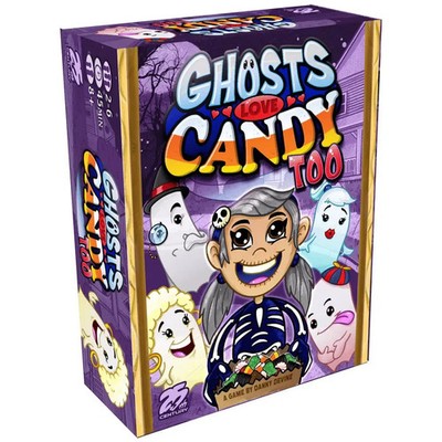 Ghosts Love Candy Too - Competitive Halloween Card Game for Family, Adults, and