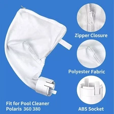 For 360 380 Replacement Bags All Purpose Filter Bag Polaris Zipper Pool Cleaner