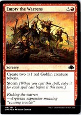 Empty the Warrens 118 Dominaria Remastered