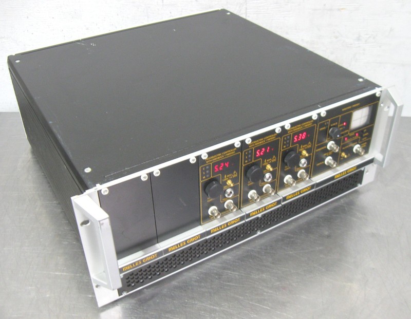 C202520 Melles Griot 17MMR001 Nanotrak 17MNA001 (3) Piezoelectric Controller MPZ