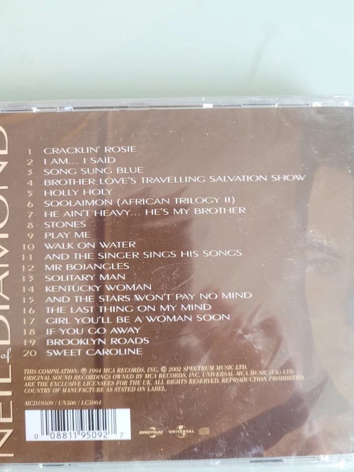 Neil Diamond: The Best of, CD, neu in Folie - Bild 2 von 2
