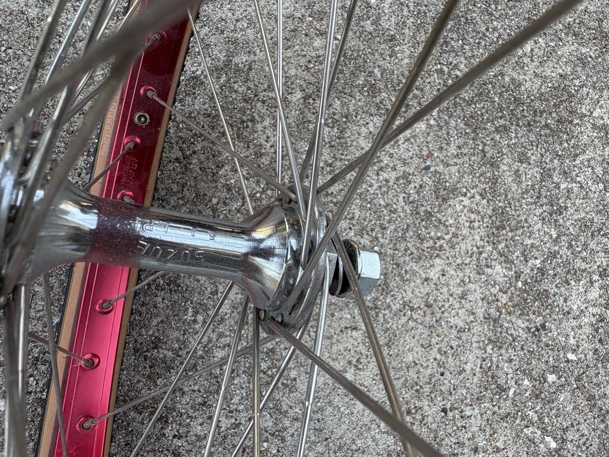Vintage 1980's Araya 7X BMX Wheels 20x1.50 Suzue Hubs 36h | eBay