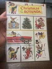 The Ford Rotunda Christmas Book Richard Scarry 1955 Comic Bk Edsel