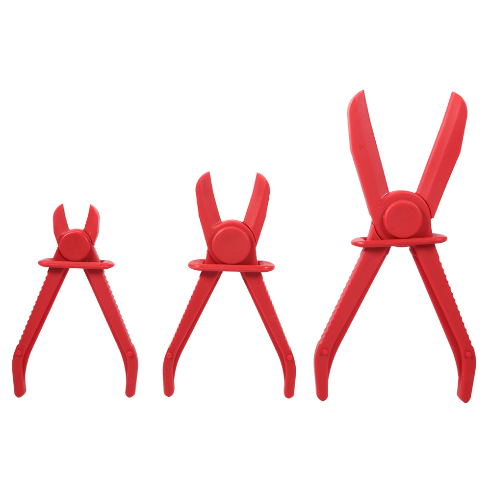 3Pcs Nylon Hose Line Clamp Plier Set - Durable & Non-Conductive