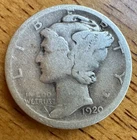 1920-S MERCURY SILVER DIME GREAT DETAIL NICE GRADE NICE COIN HARD DATE TO FIND