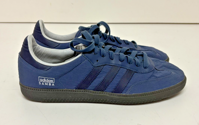 Adidas Samba OG Nylon Reflective Pack Blue Shoes IG6169 US Men's 11 EU 45.5  MINT | eBay
