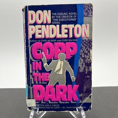 Copp in the Dark (Joe Copp #4) Don Pendleton Vtg 1st Harper Paperbacks Book 1994