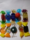 Murano Candies 10 Pieces of Venice Italy Glass. Each Piece Unique! Lot #2