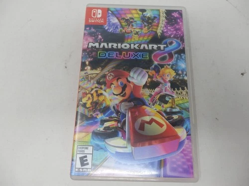 Mario Kart 8 Deluxe Edition Nintendo Switch Complete Tested Working