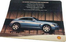Vintage Mastercard & Shell Oil MOUSE PAD Hologram Rare sweepstakes Promo