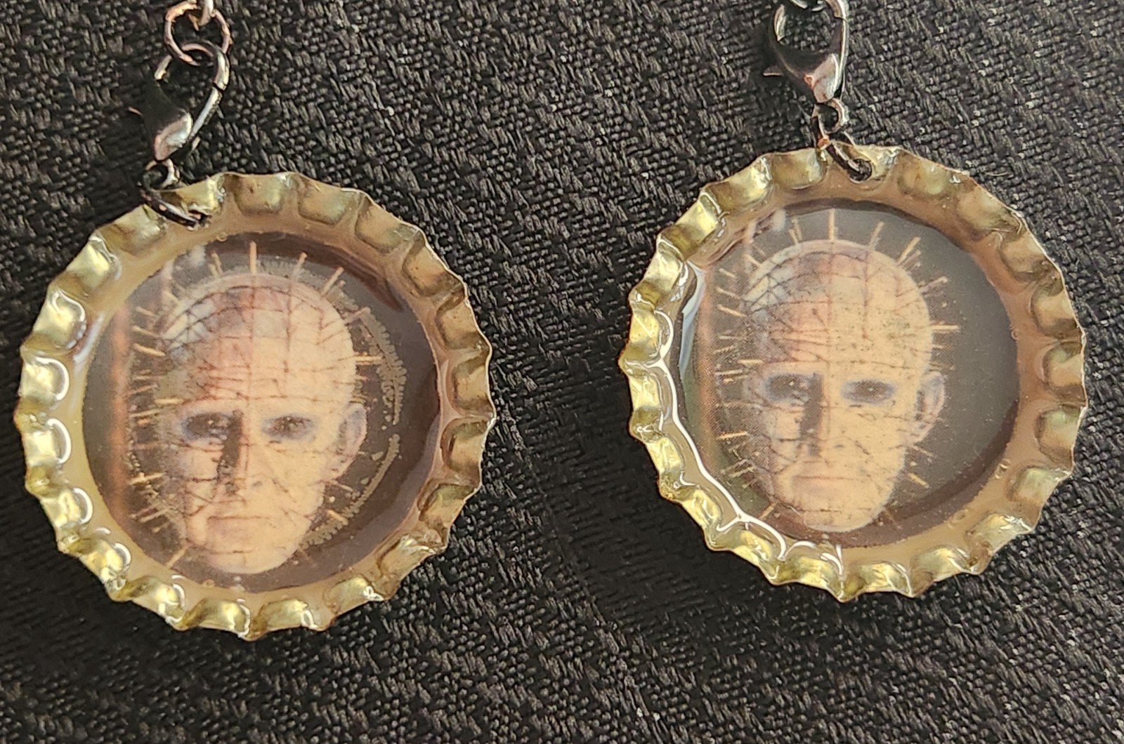 Hellraiser-Pinhead-Attachments for Gauges-Dangle … - image 3