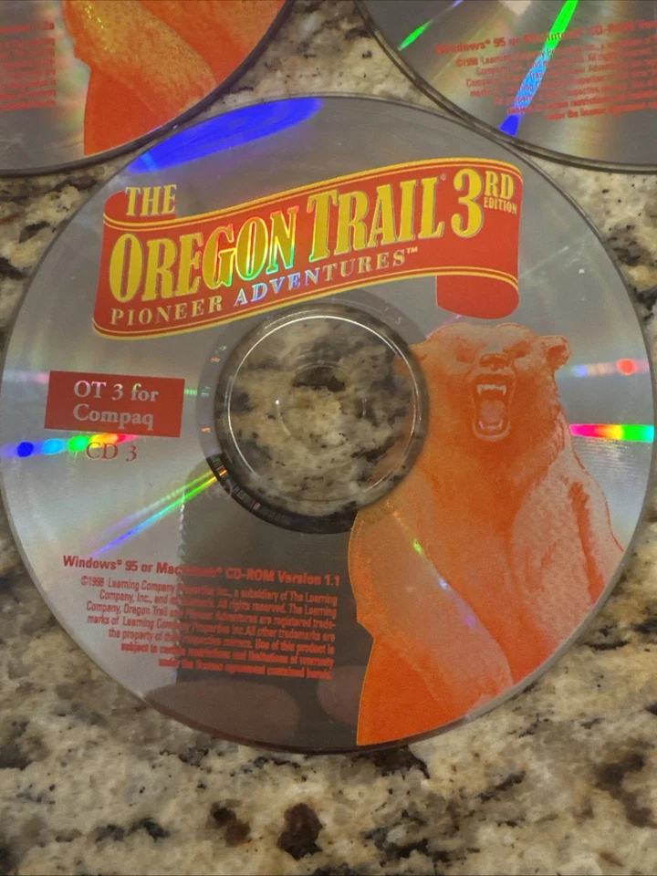 1998 The Oregon Trail 3rd Edition: Pioneer Adventures PC CD Computer Game - Image 4 of 4