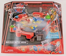 Bakugan Battle Arena Playset with Exclusive Spinning Special Attack Dragonoid