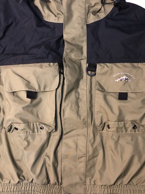 Veste De Pêche Eagle Claw Wright & McGill Essentials Big Horn Homme, Verte, Taille XL