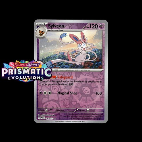 Pokemon Prismatic Evolutions: Choose Your Card! Reverse Holo/Holo EX Full Art NM - Picture 49 of 173
