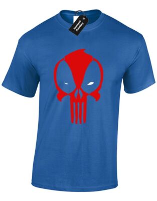 PUNISHPOOL HERREN T-SHIRT FILM SPOOF WORKOUT FRANK CASTLE ANTIHELD GESCHENK TEE
