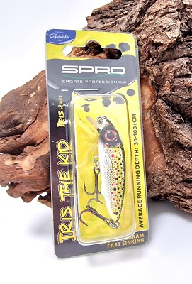 Spro Iris The Kid 48 4,8cm 6g 10 Farben 48mm Wobbler Gamakatsu Drillinge NEW OVP