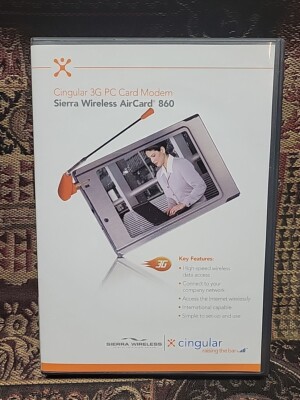 Cingular 3G PC Card  Modem Sierra Wireless AirCard 860