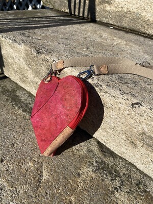Put Your Money Where Your Heart Is Handmade Cork Handbag- Renewable Resource Env