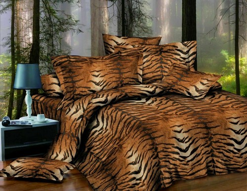 3D Animal Print Duvet Cover Set Duvet Cover Sheet Pillowcase Single Double King - Picture 15 of 24
