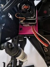 Traxxas Slash 2w LCG ESC plate mount 