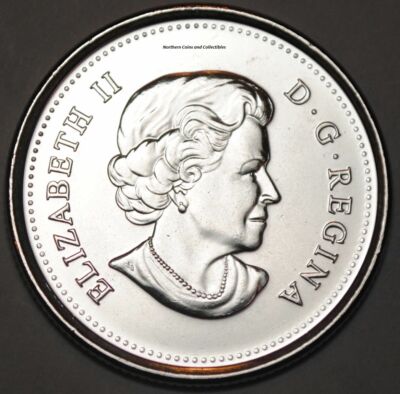 welcome independent 美品コンプリート Canada 2013 Arctic Expedition Frosted 25 Cents from Roll BU