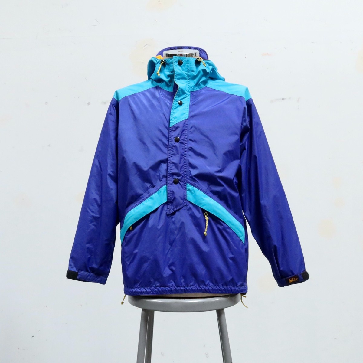 Vintage 90s REI Goretex Pullover Parka Jacket Mens Size S