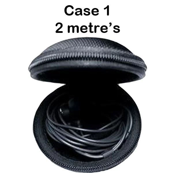 Microphone Headphone Headset Soft Lined Hard Shell Protective Cases And Holders - Image 2 of 4