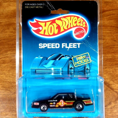 Hot Wheels Speed Fleet Chevy Stocker Black Full Tampo BW Blackwall Malaysia 1989