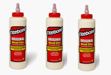 3 Titebond Original WOOD GLUE 1 Pt Translucent Strong Fast Set Sandable 5064 NEW